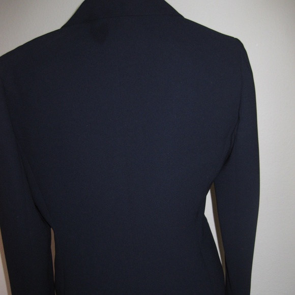Kasper Navy Pant Suit - Picture 3 of 11